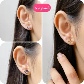 گوشواره میخی استیل