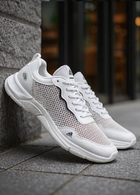 کفش ورزشی تابستانی مردانه آدیداس سفید مدل Ador