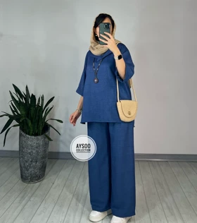 ست تونیک و شلوار فردوس