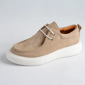 کفش چرم کالج زنانه 6093