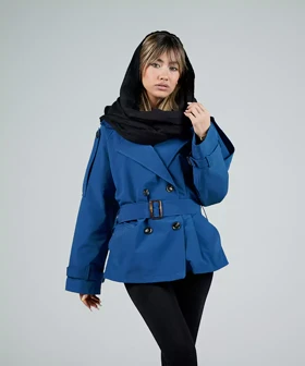 ترنچ کت آستردار کد CN002 برند ردا