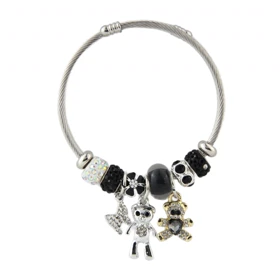 دستبند دخترانه مدل پاندورا تدی