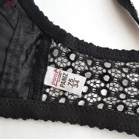 سوتین بدون فنر زنانه رنگ مشکی پانیذ کد 66500-NEW