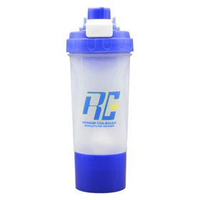 شیکر ورزشی دو تیکه رونی کلمن مدل Ebi شفاف درب پیجی ظرفیت 0.7 لیتر