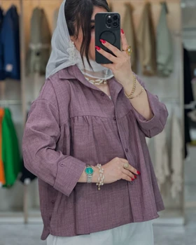 شومیز بغل دکمه