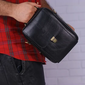 کیف رودوشی چرمسال مدل LBR042-M سایز متوسط