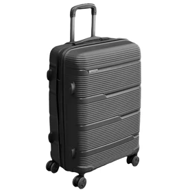 چمدان بزرگ گوگانا مدل GOOGANA-GOOG403080L LARGE (نشکن) (مشکی)