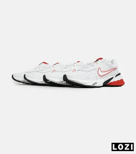 کفش کتانی مردانه و زنانه سفید قرمز Nike cushlon