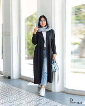 مانتو بلند مدل آنیا کد 1628