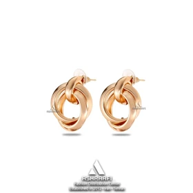 گوشواره زنانه طلایی Women Earrings G2