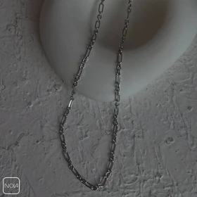 گردنبند نقره مردانه کد 0251238