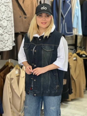 وست جین زنانه مدل زارا (Zara) درجه یک سنگشور