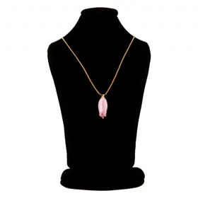 گردنبند دخترانه مدل گل لاله