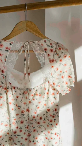 پیراهن کمر باز ولنتاین فانتزی زنانه