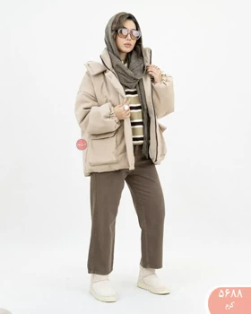 کاپشن دوجیب آدرینا 5688