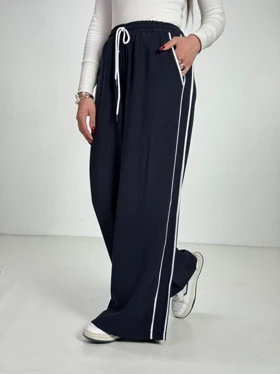 شلوار فول بگ بغل مغزی کد 200285 (مشکی)