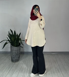 مانتو کتان شادلی(ایراد دار)