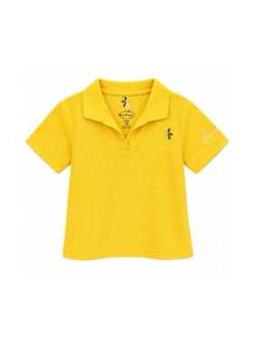 تیشرت جودون زرد طرح لیمو
