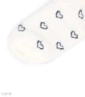 جوراب موهر ساق‌دار Coco & Hana طرح قلب