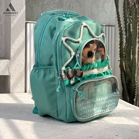 کوله پشتی دخترانه عروسکی Backpack A25 (تیفانی)