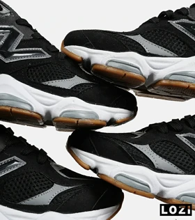 کفش کتانی مردانه و زنانه مشکی خاکستری NEW BALANCE 9060