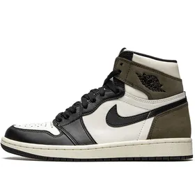 کتانی نایک ایر جردن 1 ساق‌دار دارک موکا Nike Air Jordan 1 Retro High OG Dark Mocha