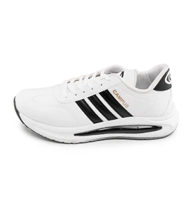 کفش اسپرت Adidas مردانه سفید بندی چرم مصنوعی