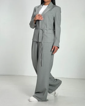 ست کت و شلوار دوبند دیپلمات  کد 800024