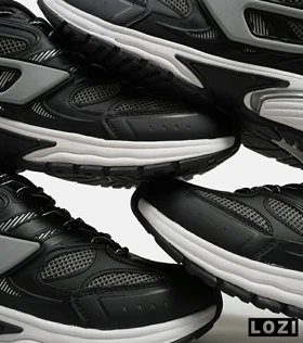 کفش کتانی مردانه مشکی خاکستری DIESEL S-SERENDIPITY SPORT