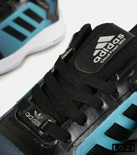 کفش کتانی مردانه و زنانه مشکی صابونی ADIDAS CLOUD Foam