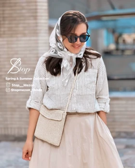 شومیز لینن وارداتی