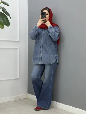 شومیز جین آزالیا