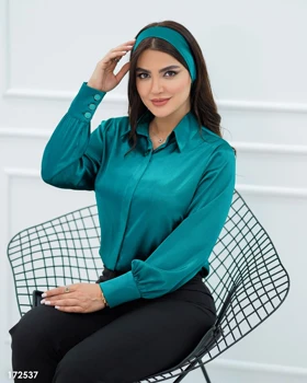 شومیز ساتن کراواتی درجه یک