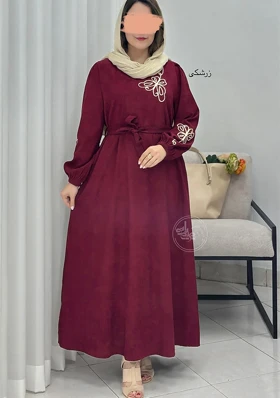 پیراهن مانتویی پروانه