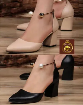 صندل مجلسی پاشنه‌دار زنانه دورمچی النگویی در 3 رنگ