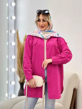 مانتو دو جیب پیله