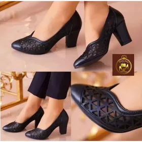 کفش مجلسی پاشنه 7سانت طبی گندم المیرا