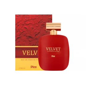 ادوپرفیوم پینک ویژوآل مدل Velvet حجم 100 میلی لیتر – رایحه Marly Percival