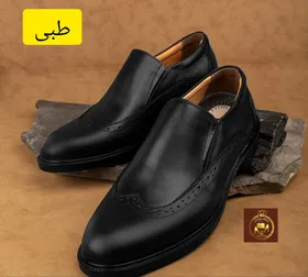 کفش رسمی چرم طبیعی و طبی مردانه کیان