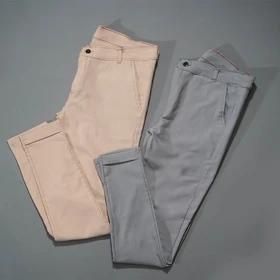 شلوار مردانه طوسی مدل Mobin