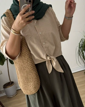 شومیز گره‌ای حنا