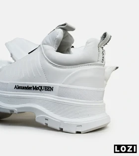 کفش کتانی نیم ساق سفید Alexander McQueen