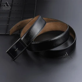 کمربند مردانه چرمی Leather Belt BL140 (مشکی)