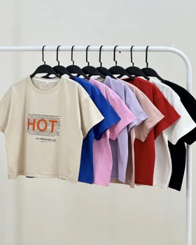 ست کراپ وشورتک چاپی