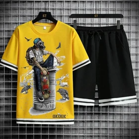 تیشرت آستین کوتاه لش