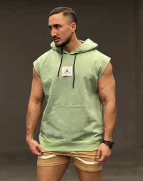 رکابی هودی کلاه دار جردن (Jordan) پارچه دورس گلکسی