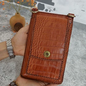 کیف دوشی چرم طبیعی مدل اسپرت
