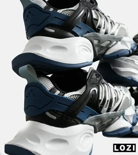 کفش کتانی مردانه و زنانه سفید مشکی آبی ADIDAS performance x9000l4