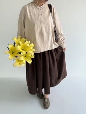 شومیز دکمه مرواریدی