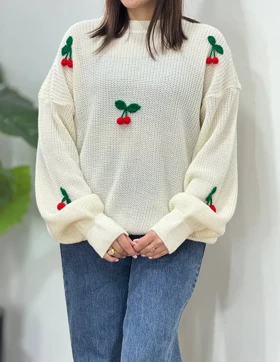 پلیور بافت آلبالو 1